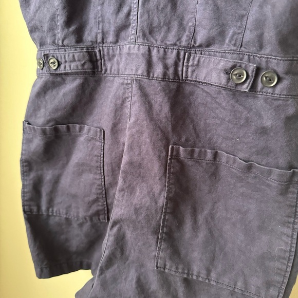 Outerknown S.E.A. Shortall blue Jumpsuit linen cotton blend - Picture 8 of 10